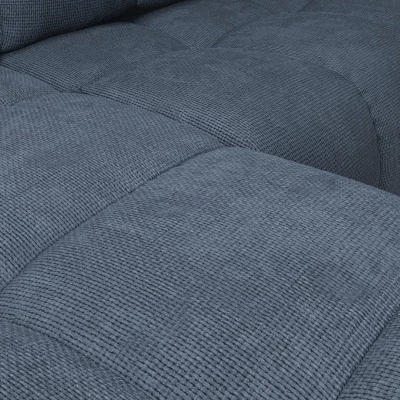 Schlafsofa mit Stauraum TRURO 1 - blau, rechte Ecke
