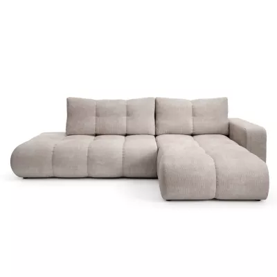 Schlafsofa mit Stauraum TRURO 1 - Latte, rechte Ecke