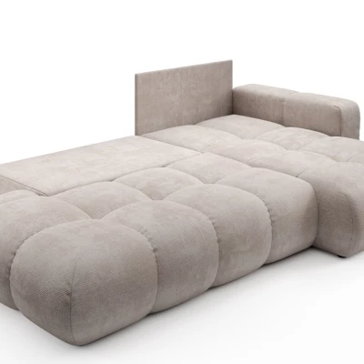 Schlafsofa mit Stauraum TRURO 1 - Latte, rechte Ecke