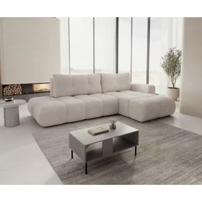 Schlafsofa mit Stauraum TRURO 1 - Latte, rechte Ecke