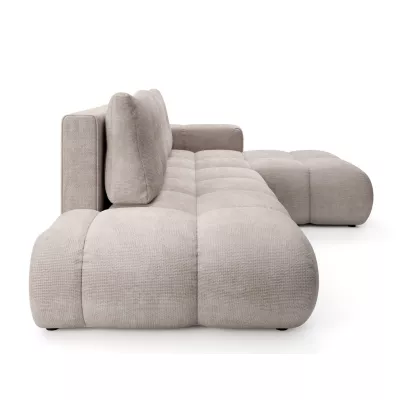 Schlafsofa mit Stauraum TRURO 1 - Latte, rechte Ecke
