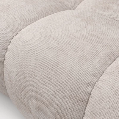Schlafsofa mit Stauraum TRURO 1 - Latte, rechte Ecke