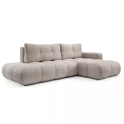 Schlafsofa mit Stauraum TRURO 1 - Latte, rechte Ecke