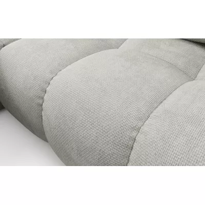 Schlafsofa mit Stauraum TRURO 1 – silber, rechte Ecke