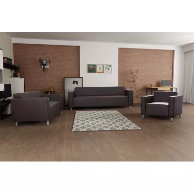Sofagarnitur 3+2+1 DALNIM - braun