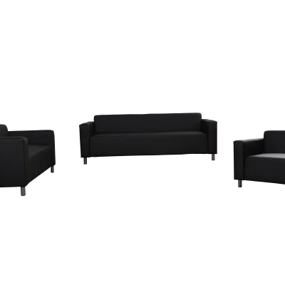 Sofagarnitur 3+2+1 DALNIM - schwarz