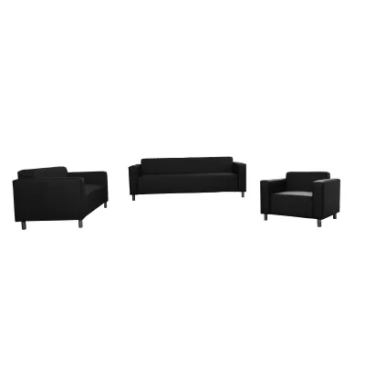 Sofagarnitur 3+2+1 DALNIM - schwarz