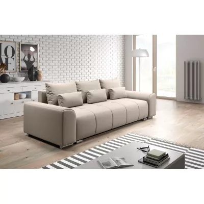 RANDA Dreisitzer-Schlafsofa – beige