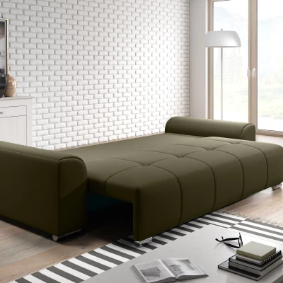 RANDA Dreisitzer-Schlafsofa – Khaki