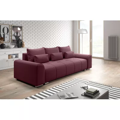 RANDA Dreisitzer-Schlafsofa – rosa
