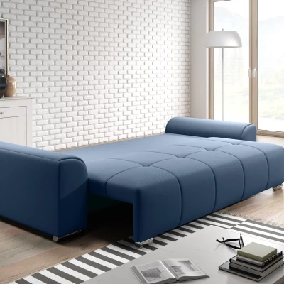 Dreisitzer-Schlafsofa RANDA - blau