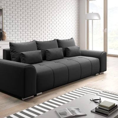 RANDA Dreisitzer-Schlafsofa – Dunkelgrau