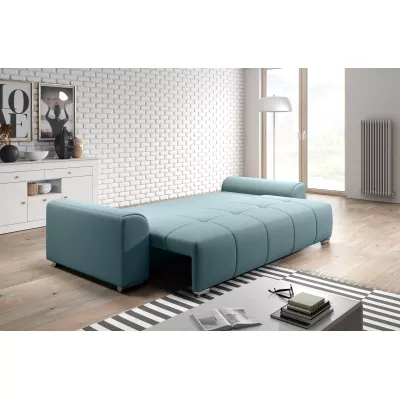 Dreisitzer-Schlafsofa RANDA – hellblau