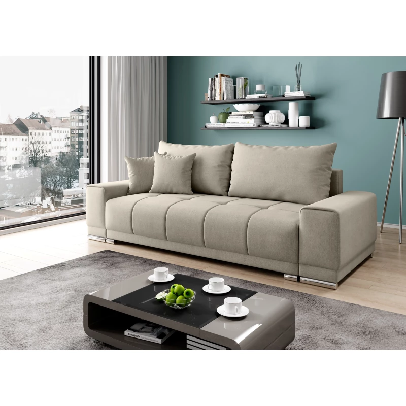 Dreisitzer-Sofa VELIKA - beige