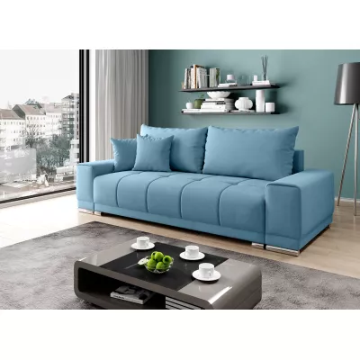 Dreisitzer-Sofa VELIKA - hellblau