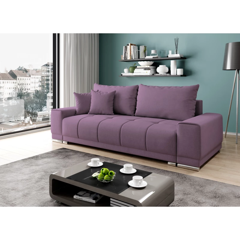 Dreisitzer-Sofa VELIKA - lila