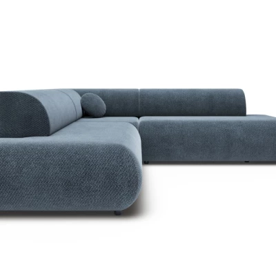 Schlafsofa mit Stauraum SURREY 2 - blau, rechte Ecke