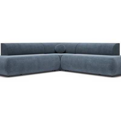 Schlafsofa mit Stauraum SURREY 2 - blau, rechte Ecke