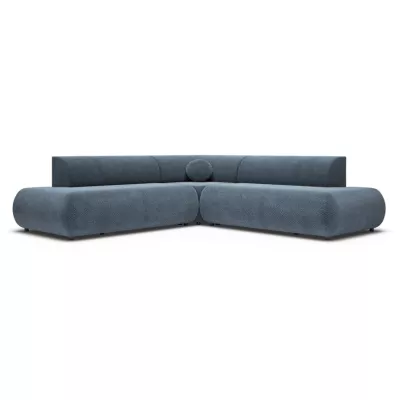 Schlafsofa mit Stauraum SURREY 2 - blau, rechte Ecke