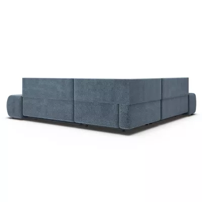 Schlafsofa mit Stauraum SURREY 2 - blau, rechte Ecke