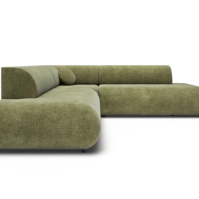 Schlafsofa mit Stauraum SURREY 2 - Khaki, rechte Ecke