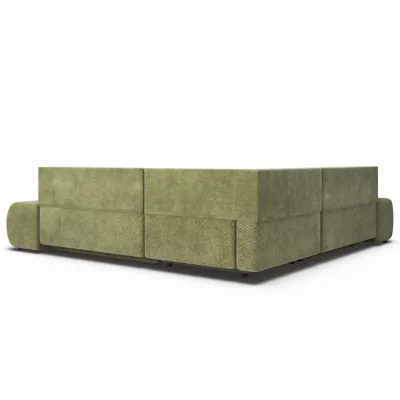 Schlafsofa mit Stauraum SURREY 2 - Khaki, rechte Ecke