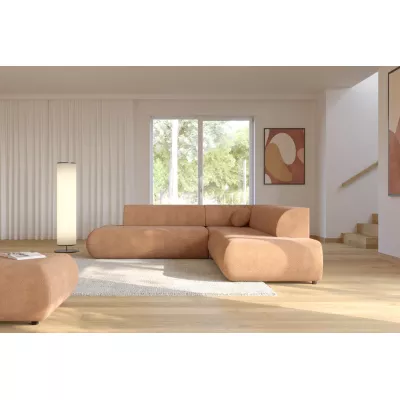 Schlafsofa mit Stauraum SURREY 2 - hellbraun, rechte Ecke