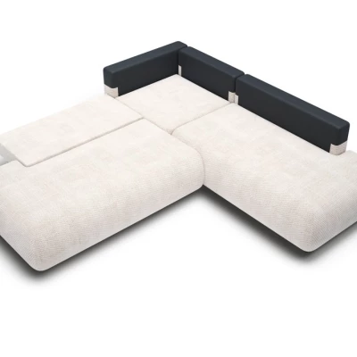 Schlafsofa mit Stauraum SURREY 2 - beige, rechte Ecke