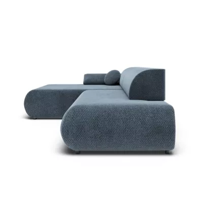 Eckschlafsofa mit Stauraum SURREY 1 - blau, linke Ecke