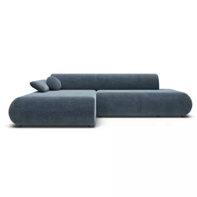 Eckschlafsofa mit Stauraum SURREY 1 - blau, linke Ecke