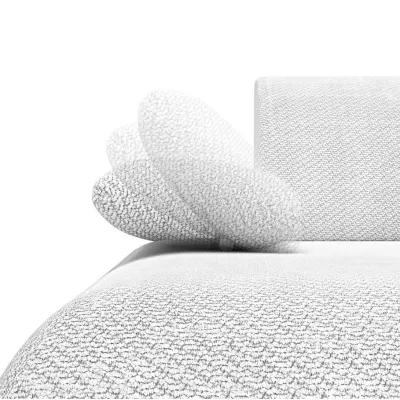 Eckschlafsofa mit Stauraum SURREY 1 - blau, linke Ecke