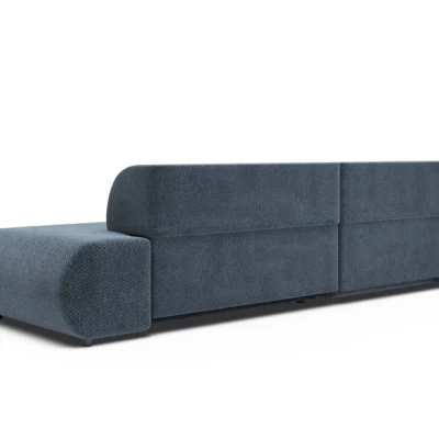 Eckschlafsofa mit Stauraum SURREY 1 - blau, linke Ecke