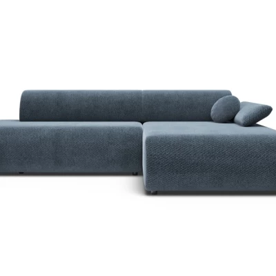 Eckschlafsofa mit Stauraum SURREY 1 - blau, rechte Ecke