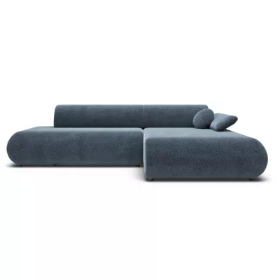 Eckschlafsofa mit Stauraum SURREY 1 - blau, rechte Ecke