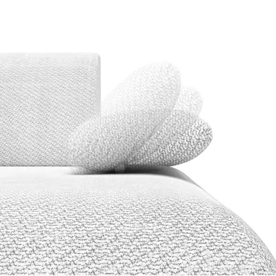 Eckschlafsofa mit Stauraum SURREY 1 - blau, rechte Ecke