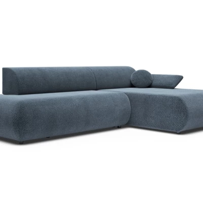 Eckschlafsofa mit Stauraum SURREY 1 - blau, rechte Ecke