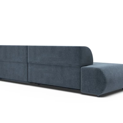 Eckschlafsofa mit Stauraum SURREY 1 - blau, rechte Ecke