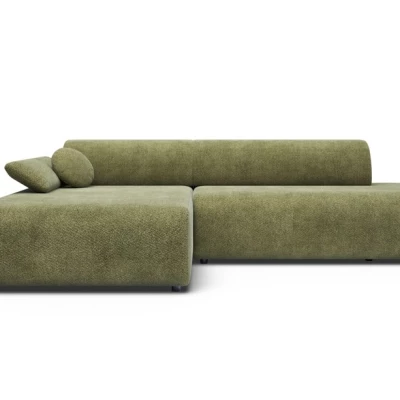 Eckschlafsofa mit Stauraum SURREY 1 - Khaki, linke Ecke