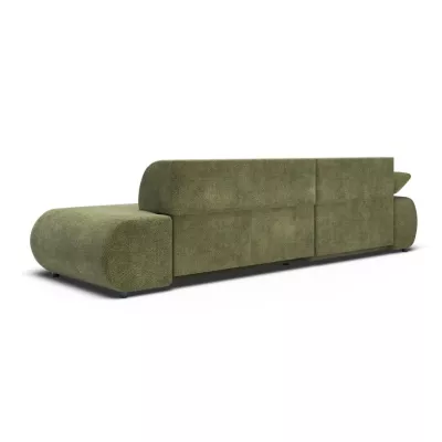 Eckschlafsofa mit Stauraum SURREY 1 - Khaki, linke Ecke