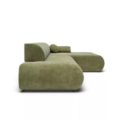 Eckschlafsofa mit Stauraum SURREY 1 - Khaki, rechte Ecke