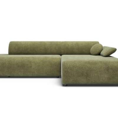 Eckschlafsofa mit Stauraum SURREY 1 - Khaki, rechte Ecke