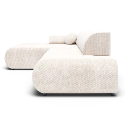 Eckschlafsofa mit Stauraum SURREY 1 - beige 2, linke Ecke