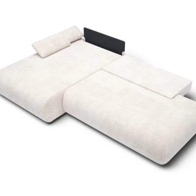Eckschlafsofa mit Stauraum SURREY 1 - beige 2, linke Ecke