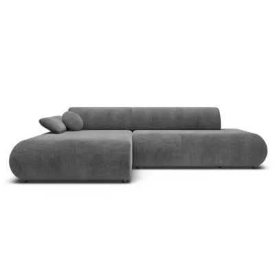 Eckschlafsofa mit Stauraum SURREY 1 – dunkelgrau, linke Ecke