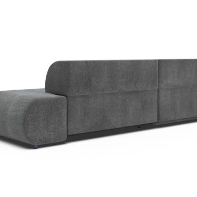 Eckschlafsofa mit Stauraum SURREY 1 – dunkelgrau, linke Ecke