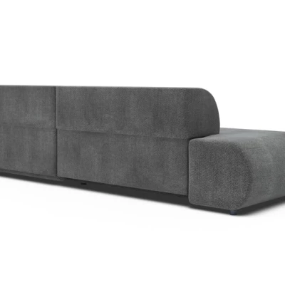Eckschlafsofa mit Stauraum SURREY 1 – dunkelgrau, rechte Ecke