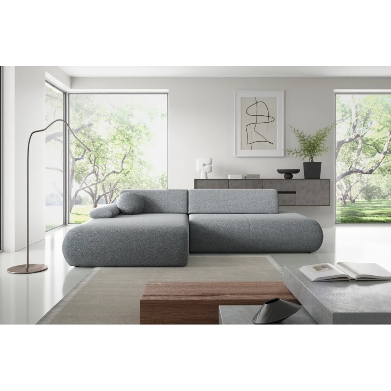 Eckschlafsofa mit Stauraum SURREY 1 - Esche, linke Ecke