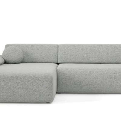 Eckschlafsofa mit Stauraum SURREY 1 – Stahlgrau, linke Ecke
