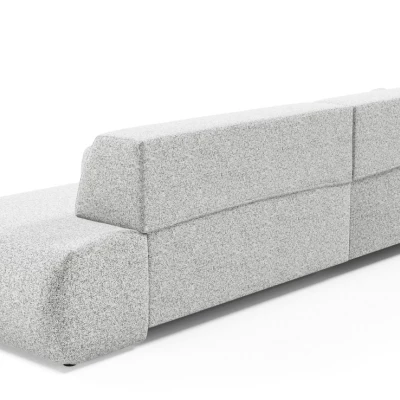 Eckschlafsofa mit Stauraum SURREY 1 - hellgrau 1, linke Ecke
