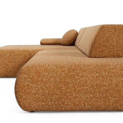 Eckschlafsofa mit Stauraum SURREY 1 - Rost, linke Ecke